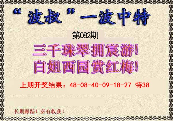 082期波叔一波中特[图]