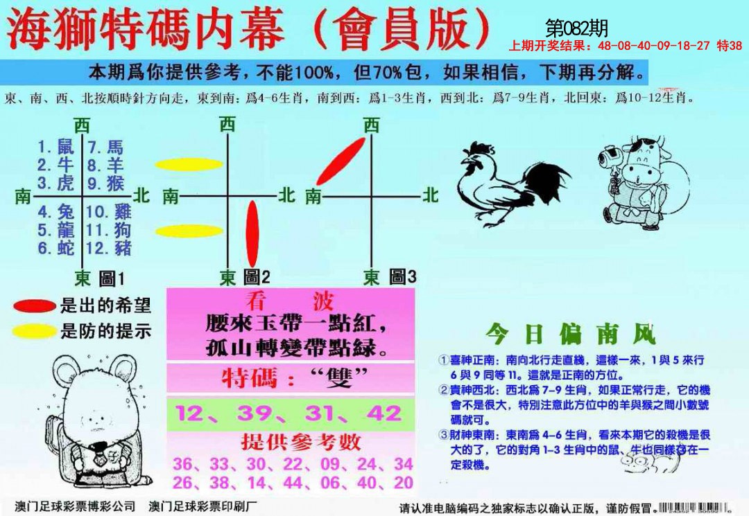 082期海狮特码会员报[图]