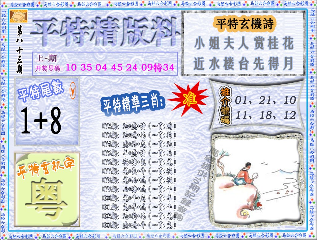 083期平特精版料[图]