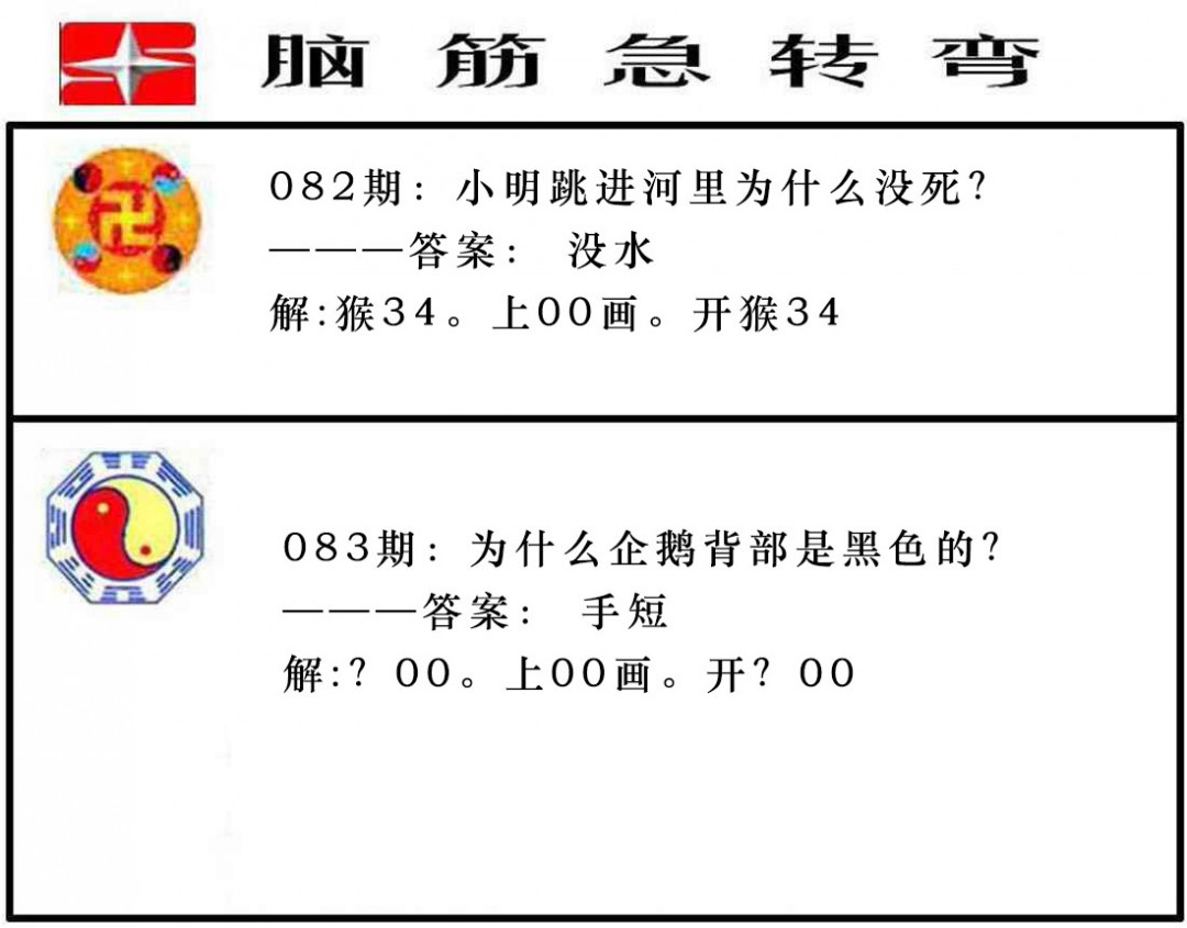 083期脑筋急转弯[图]
