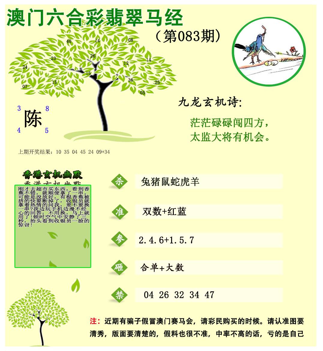 083期翡翠马经[图]
