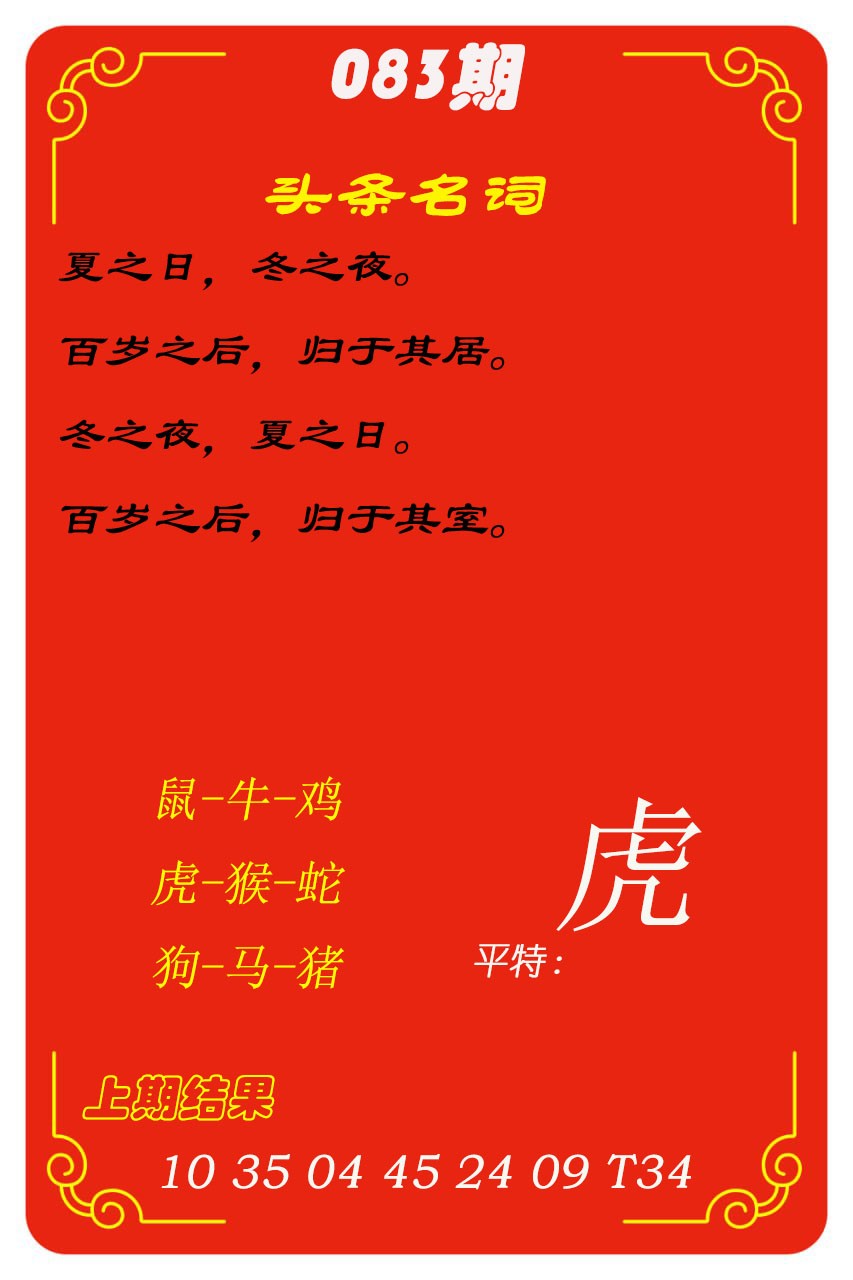 083期头条名词[图]