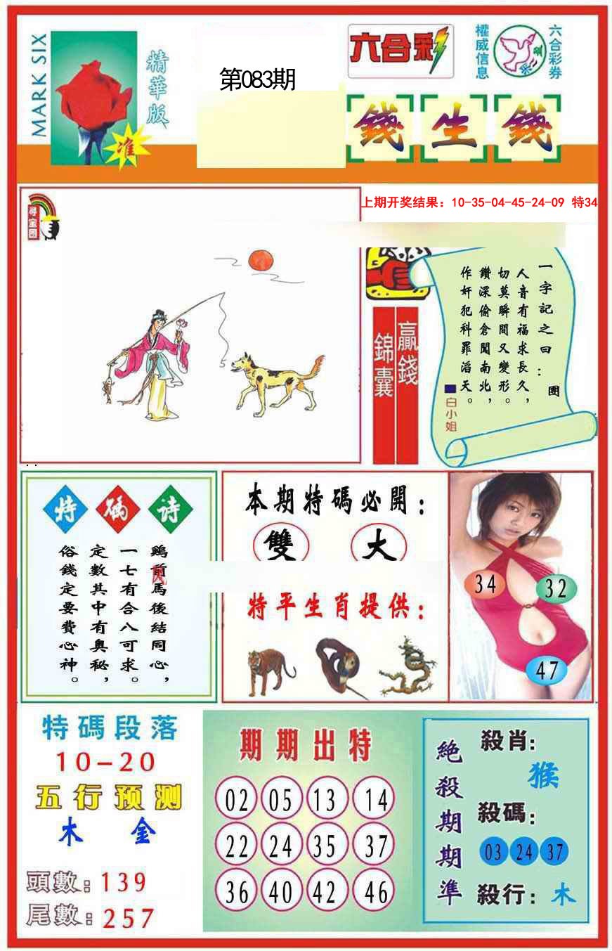 083期九龍钱生钱(推荐)[图]