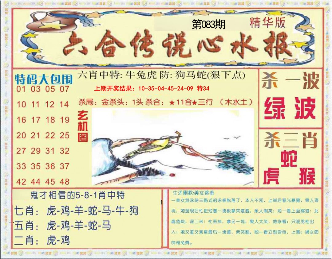 083期六合传说(心水版)[图]