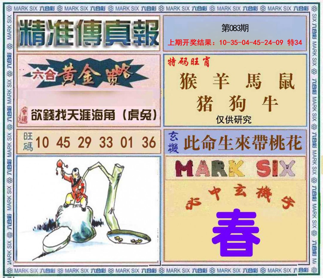 083期精准<傳真報>[图]