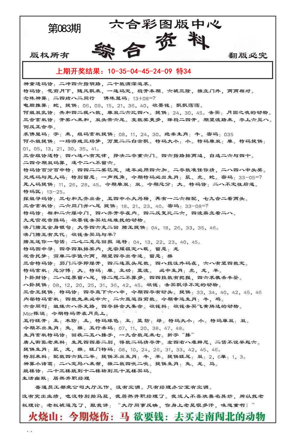 083期内部综合资料[图]