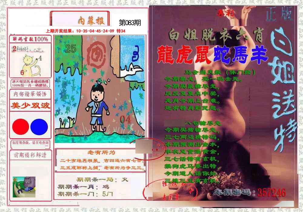 083期日月内幕报[图]