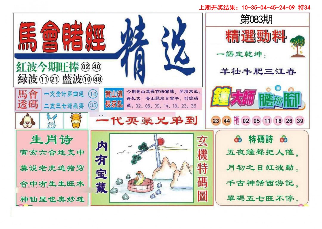 083期赌经精选[图]