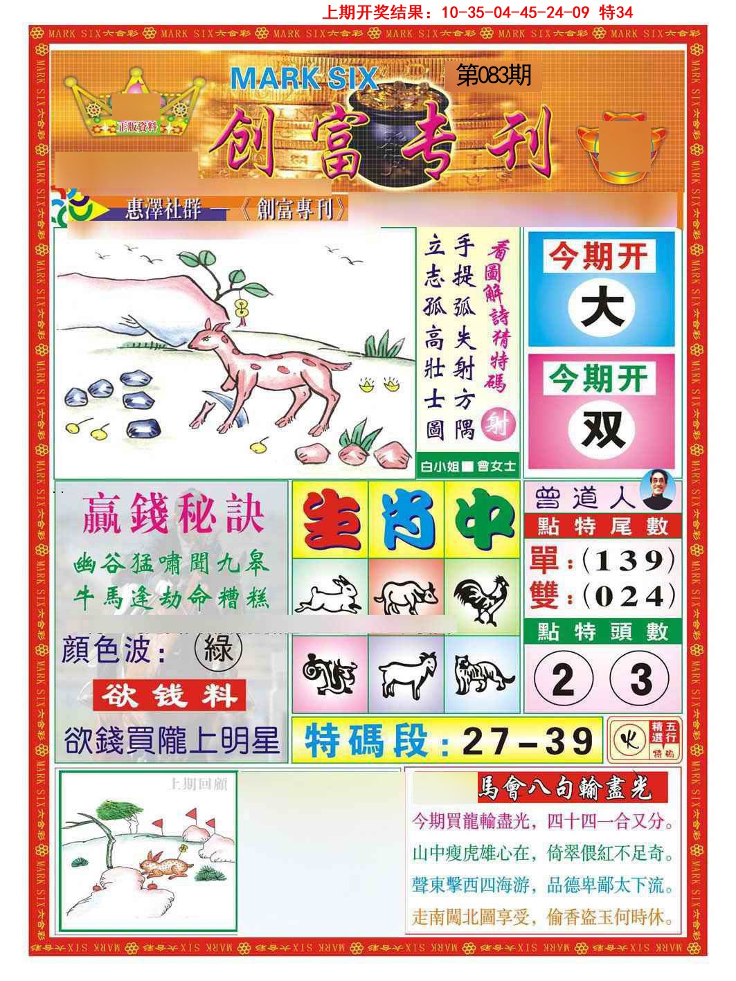 083期创富专刊A[图]