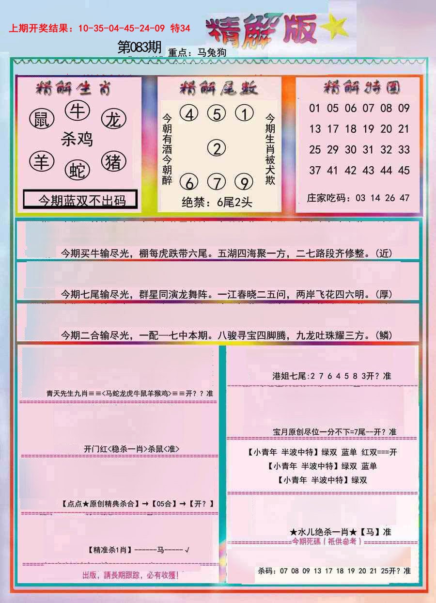 083期精解版[图]