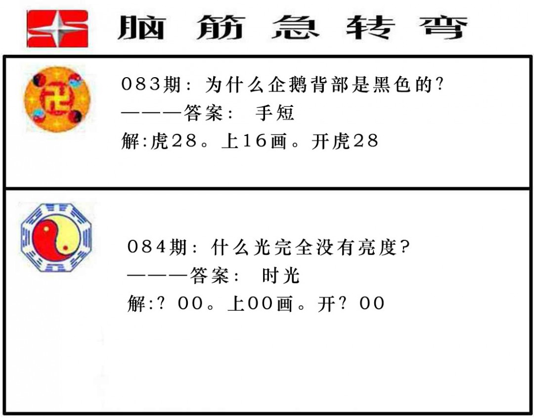 084期脑筋急转弯[图]