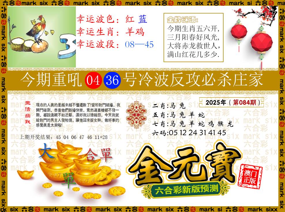 084期金元宝[图]