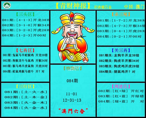 084期青财神[图]