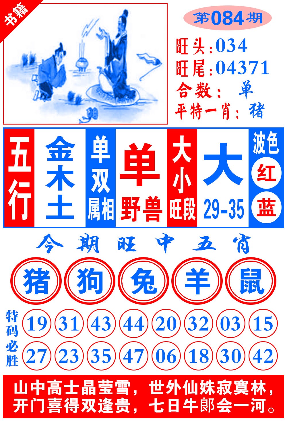 084期澳门全集心水[图]