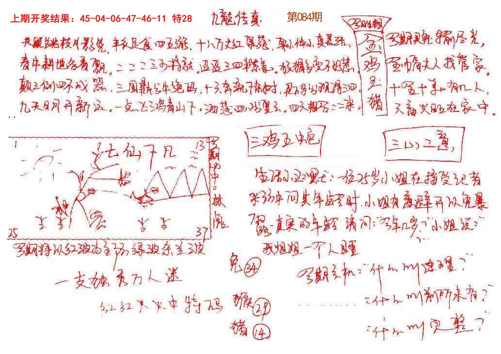 084期手写九龙内幕[图]
