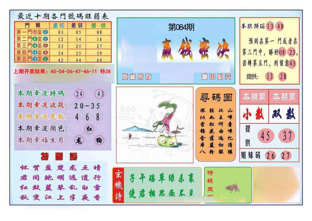 084期九龍赢钱密决(推荐)[图]