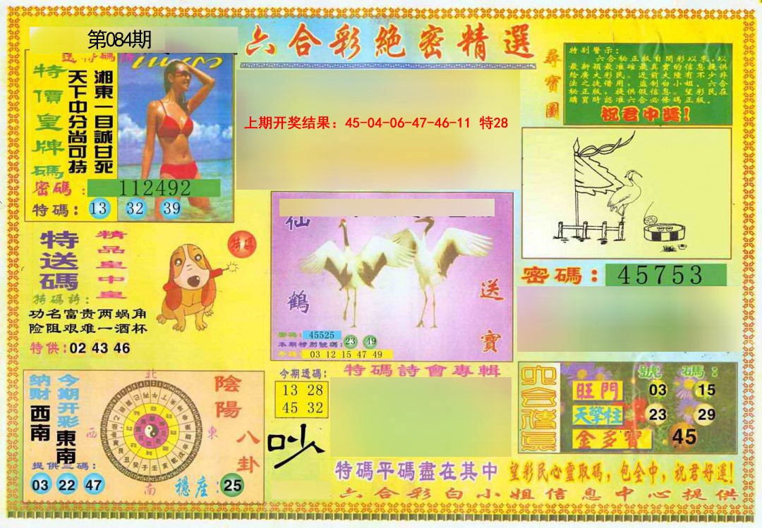 084期绝密精选A[图]