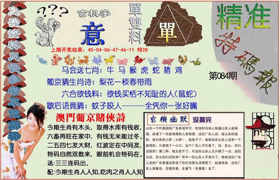 084期精准<特碼報>[图]