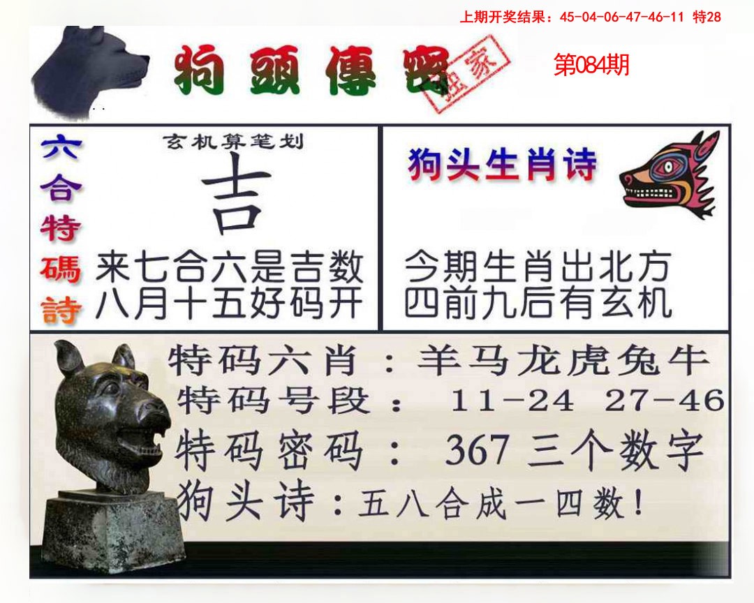 084期狗头传密[图]
