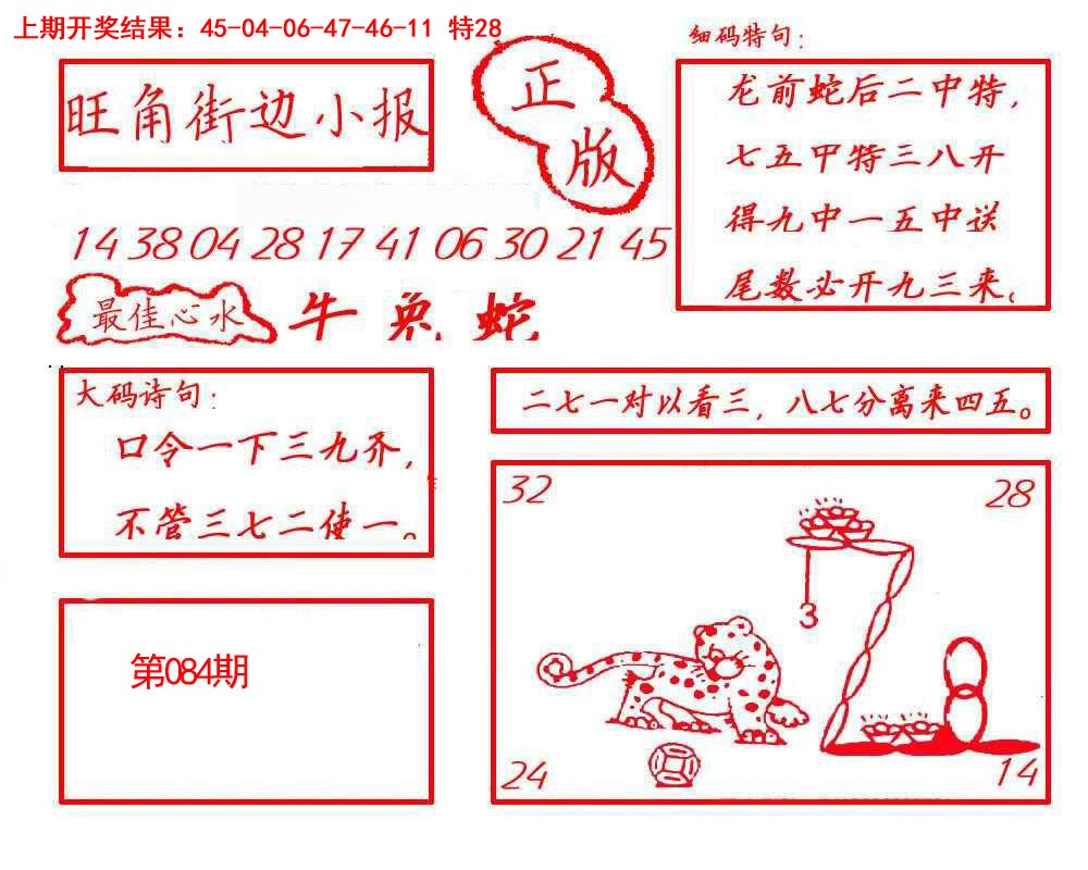 084期旺角街边小报[图]