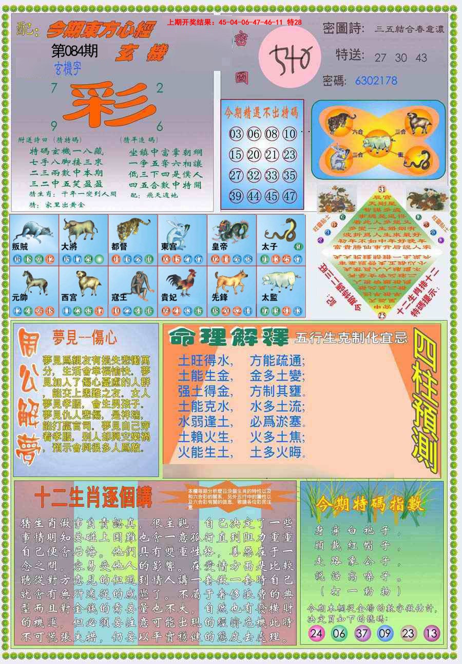 084期(新版)东方心经B[图]