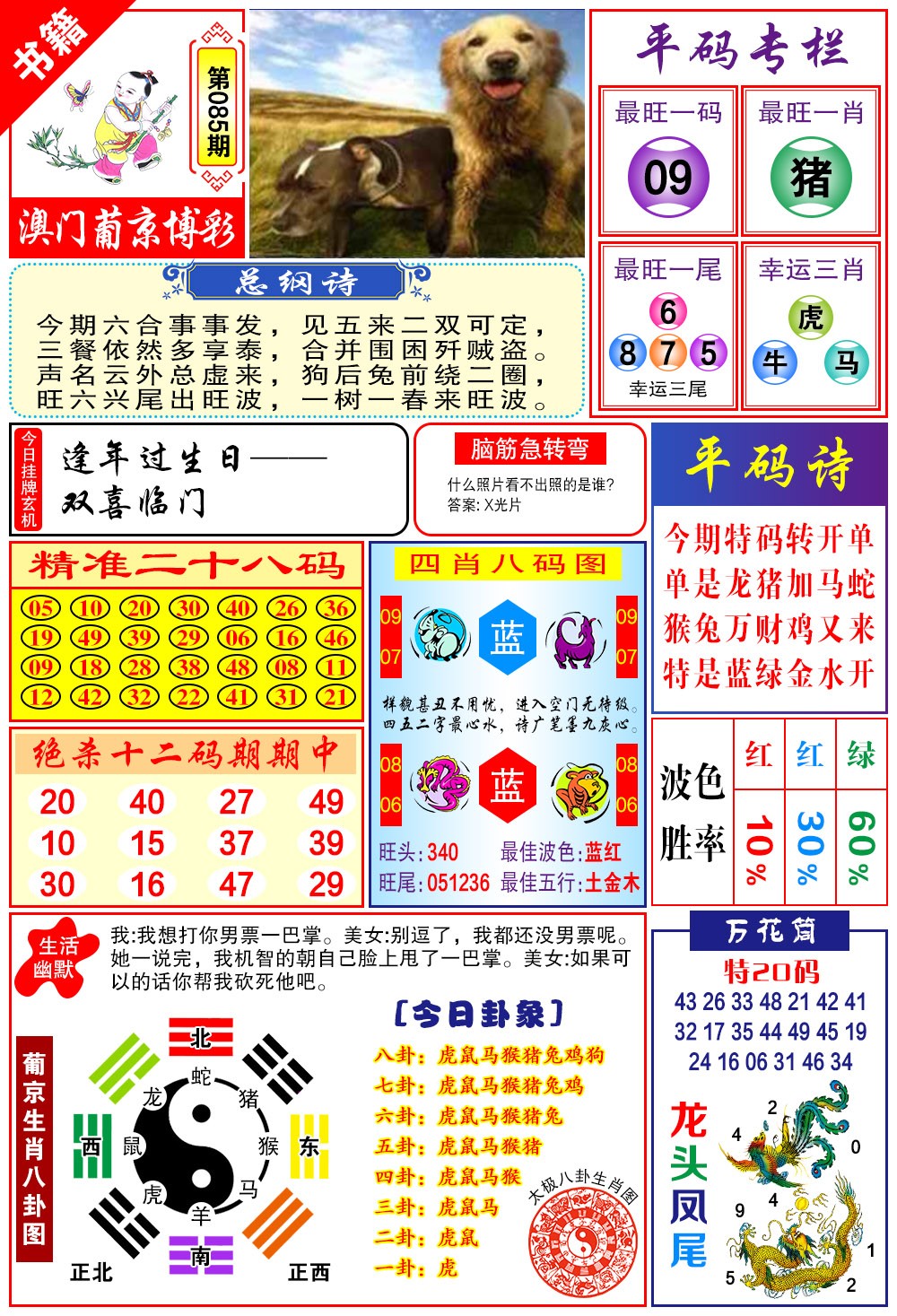 085期澳门万花筒[图]