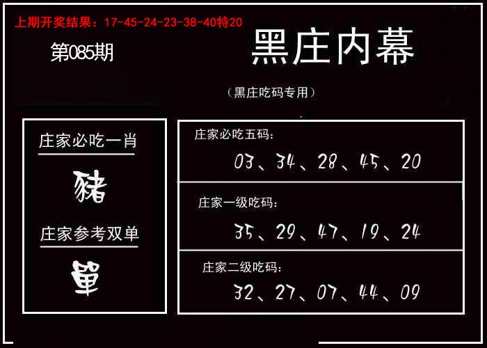 085期黑庄内幕[图]