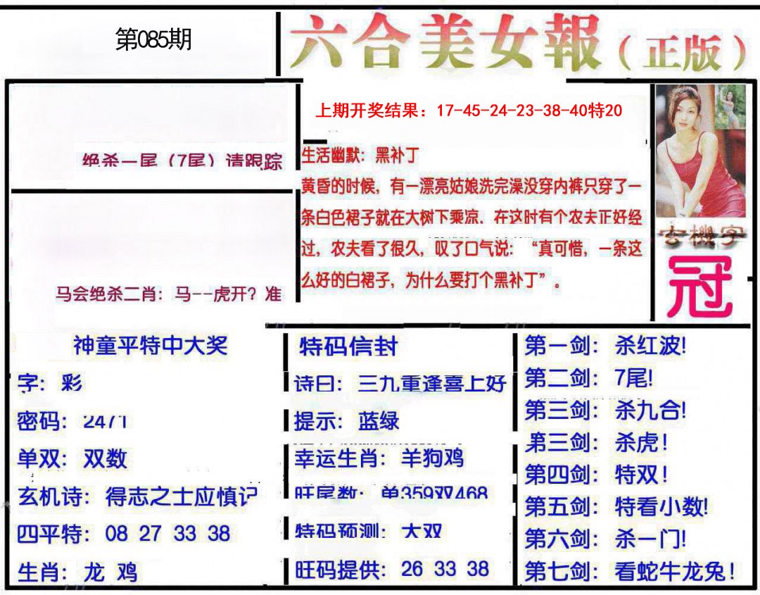 085期美女报[图]