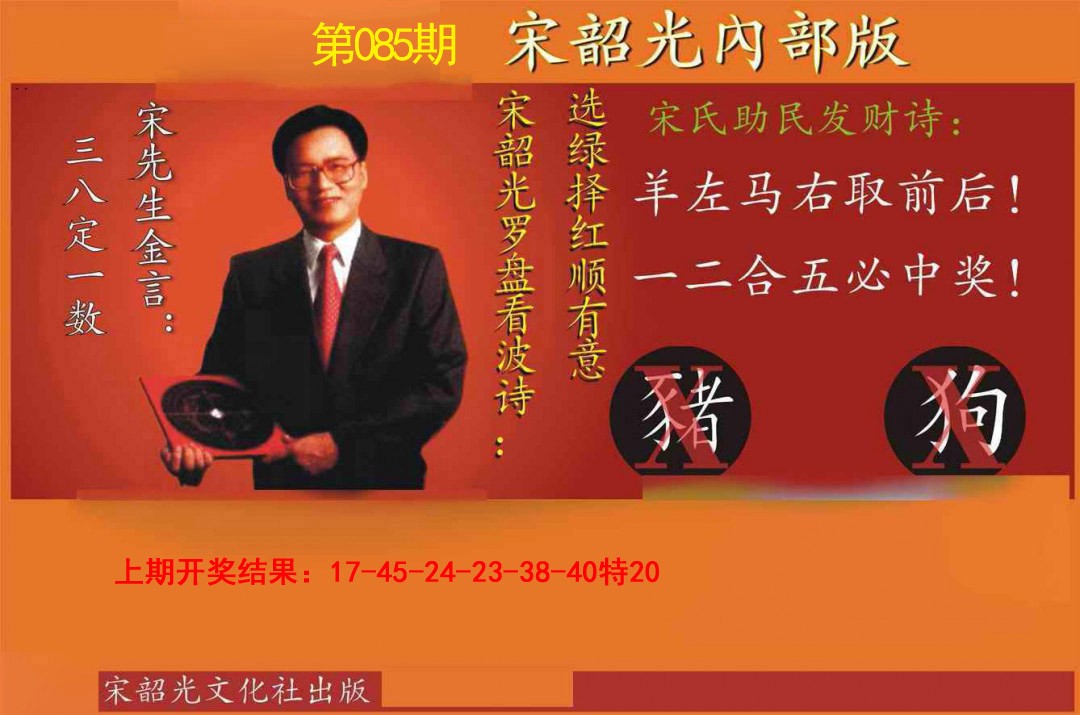 085期宋韶光内部版[图]