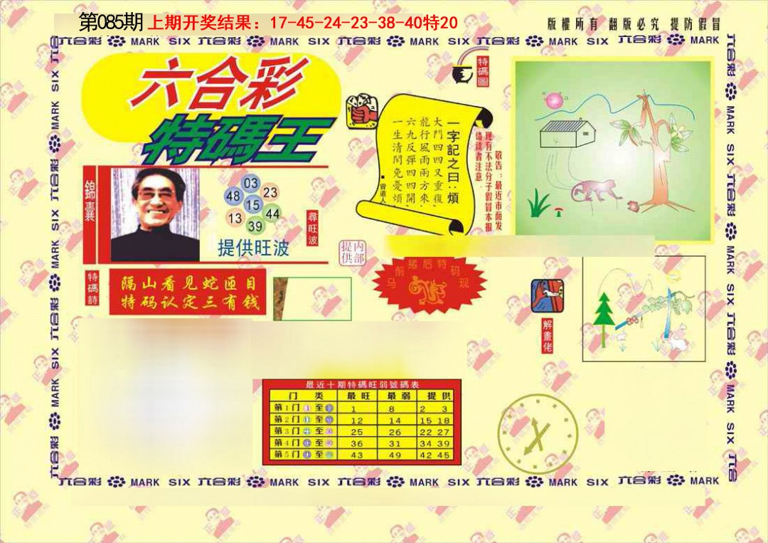 085期特码王[图]