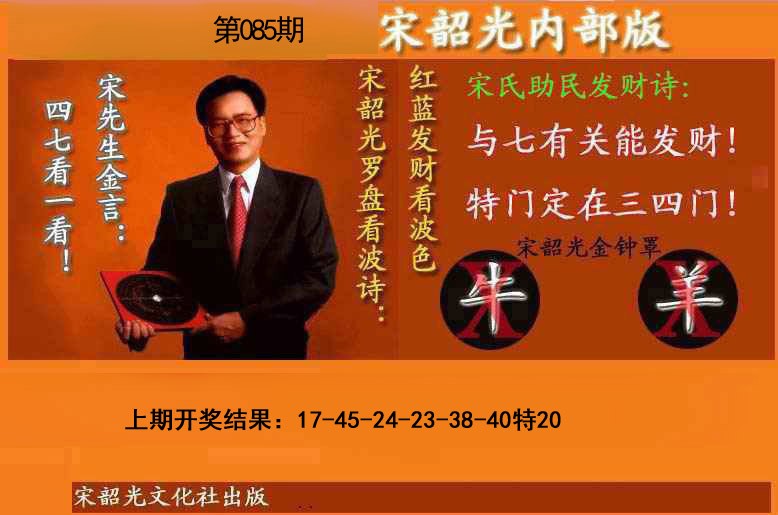 085期宋韶光内部版(另版)[图]