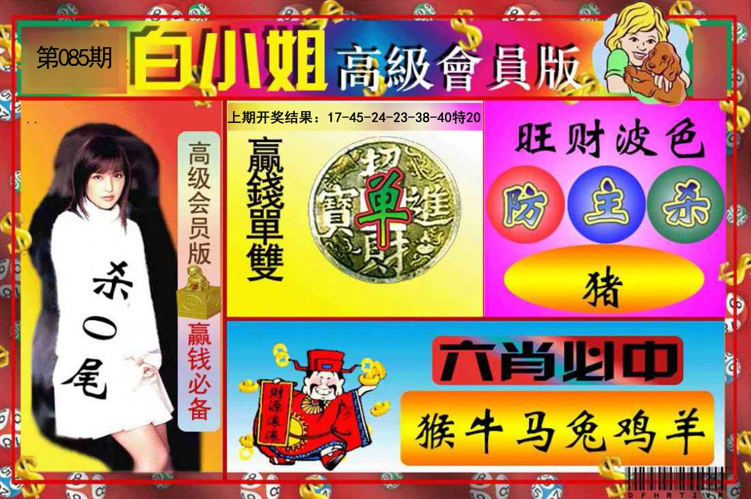 085期白小姐高级会员版[图]