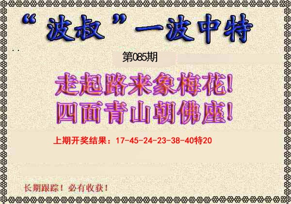 085期波叔一波中特[图]