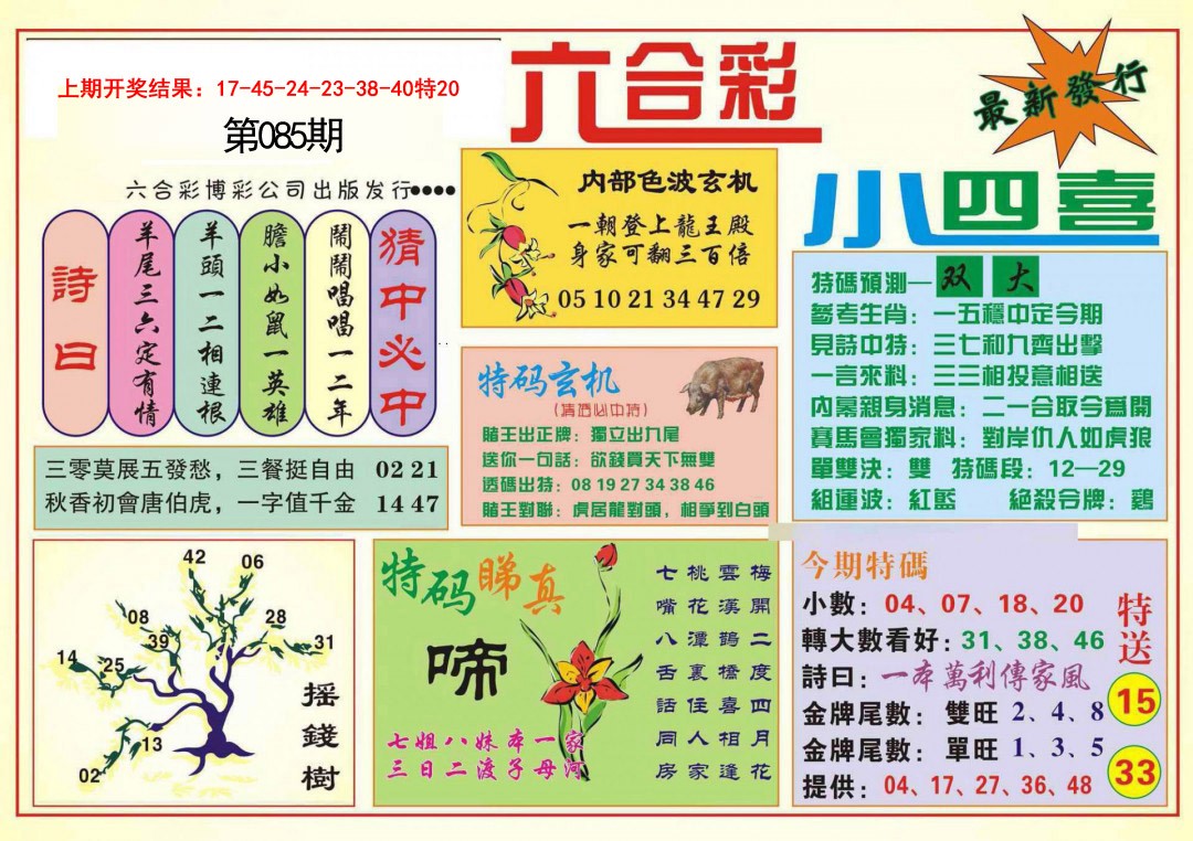 085期小四喜[图]