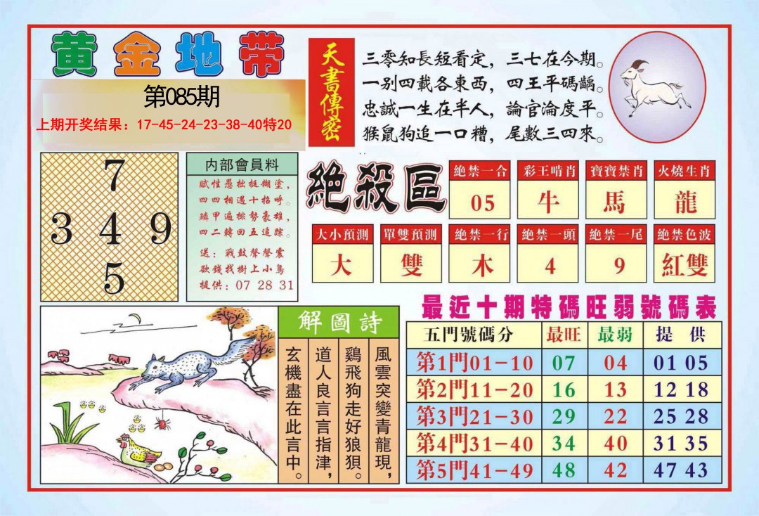 085期黄金地带[图]