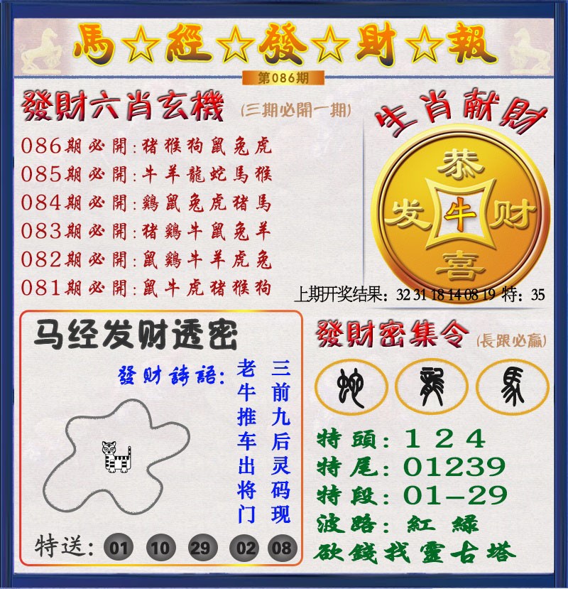 086期发财报[图]