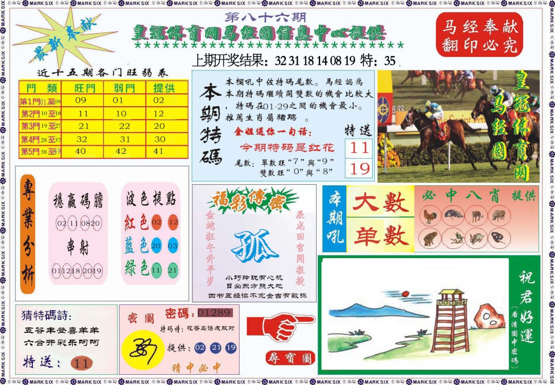 086期体育网马经图[图]