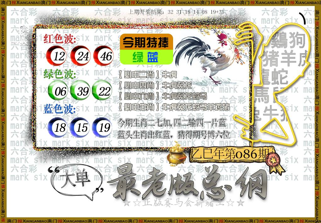 086期最老版总纲[图]