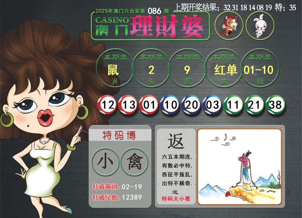 086期澳门理财婆[图]