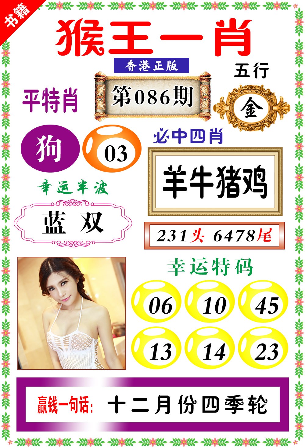 086期澳门猴王猴[图]