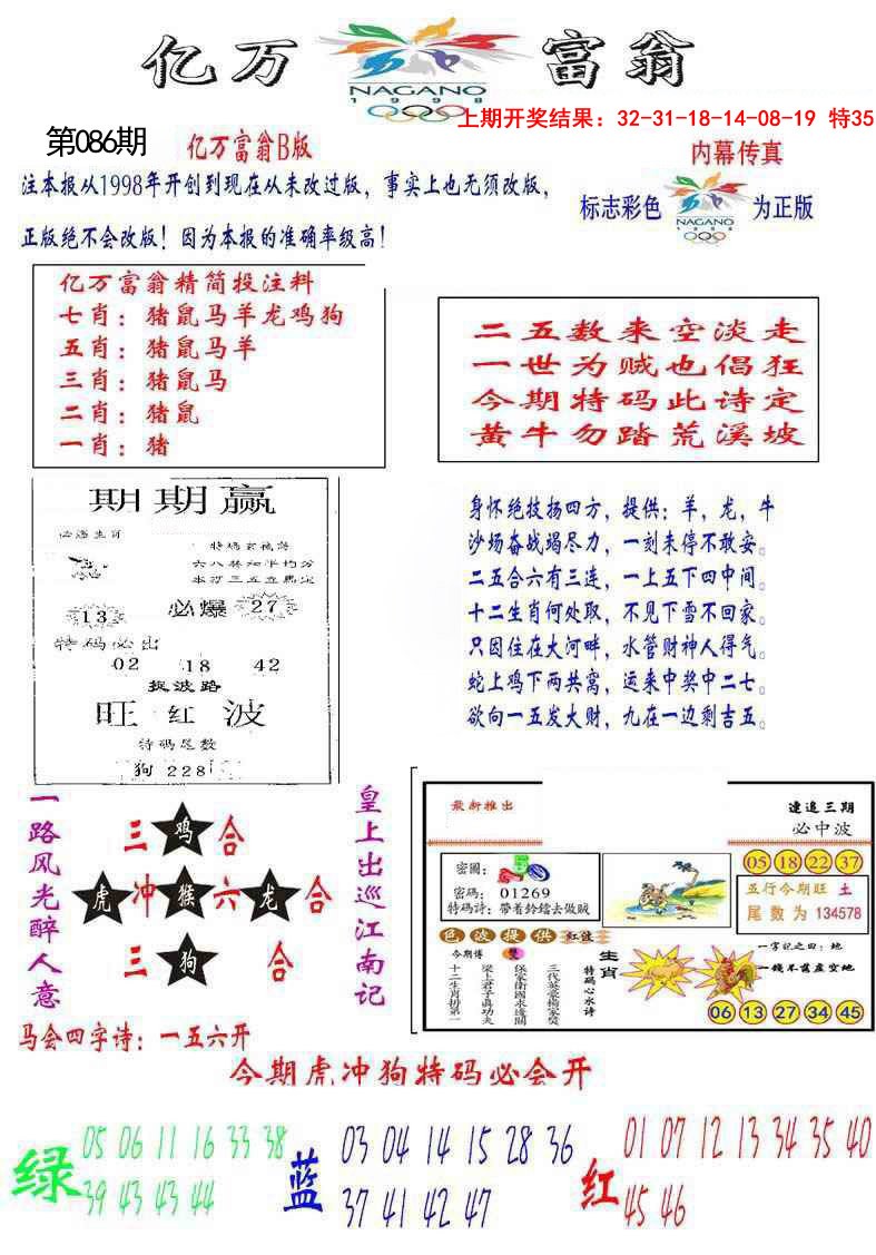 086期亿万富翁B[图]