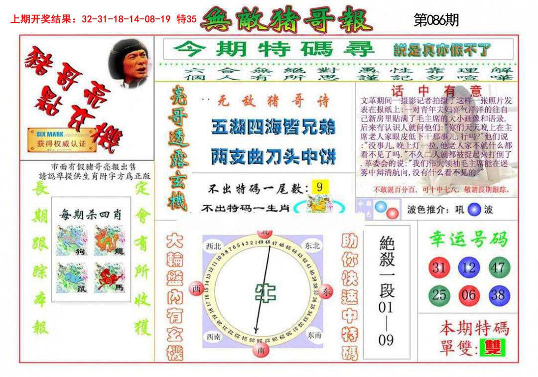 086期无敌猪哥[图]