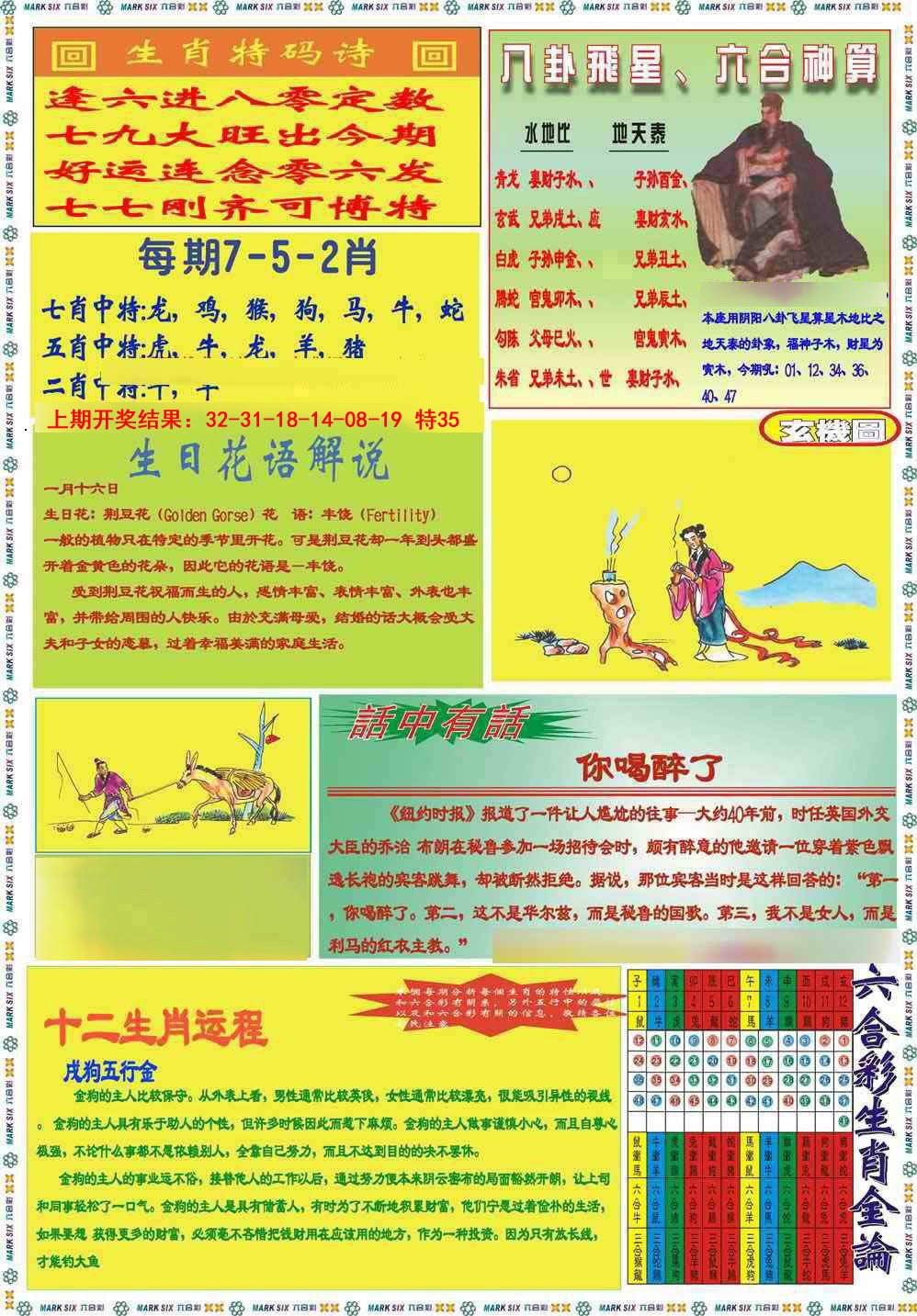 086期九龍马经B(推荐)[图]