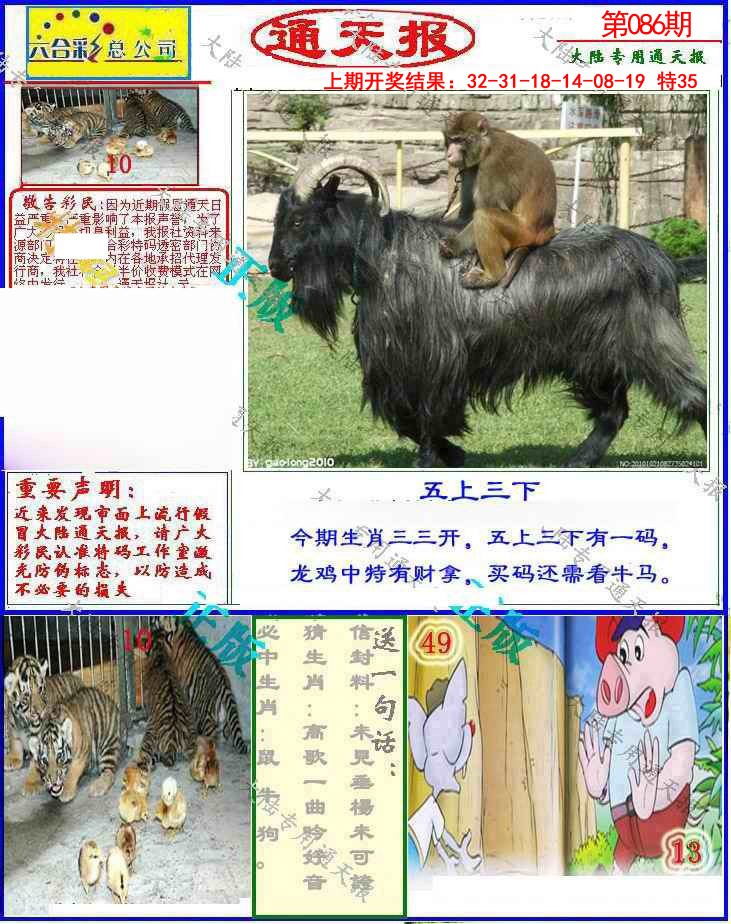 086期大陆通天报[图]