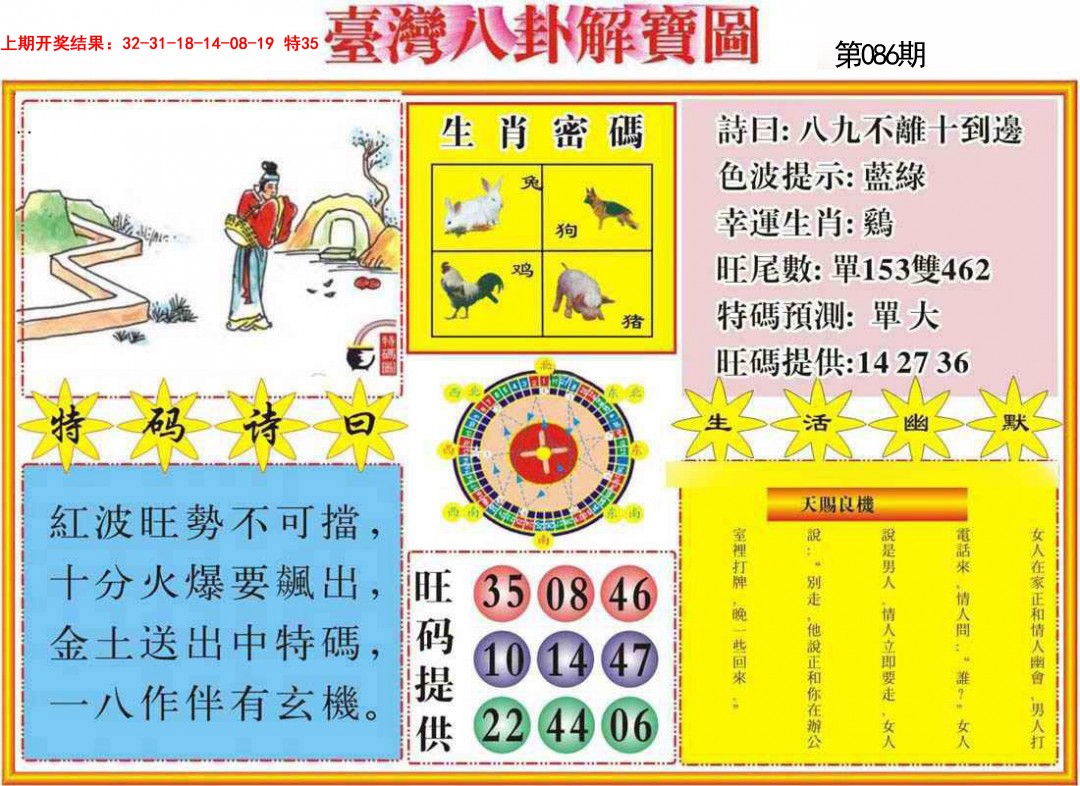 086期台湾八卦解宝图[图]