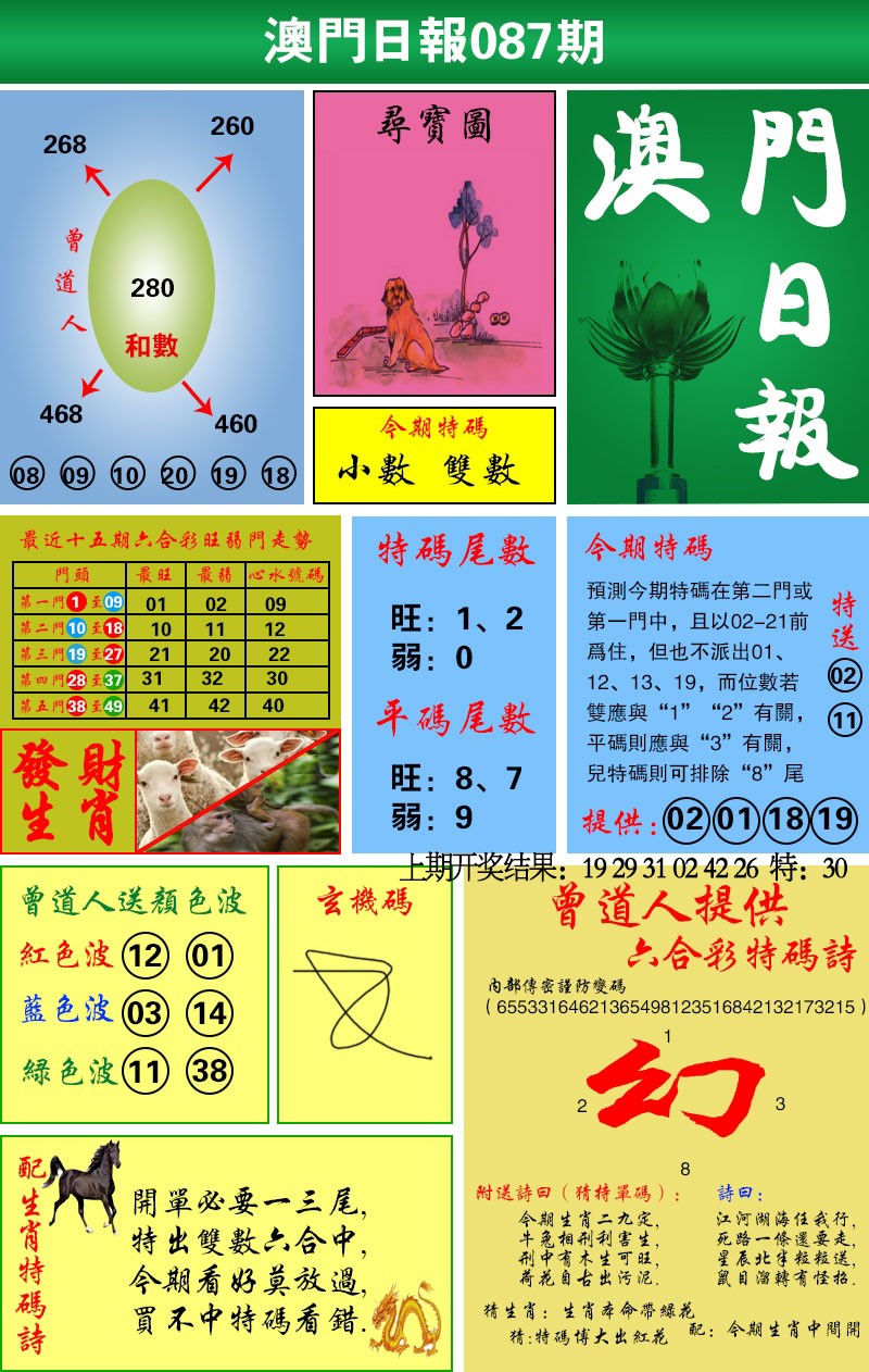 087期澳门日报[图]