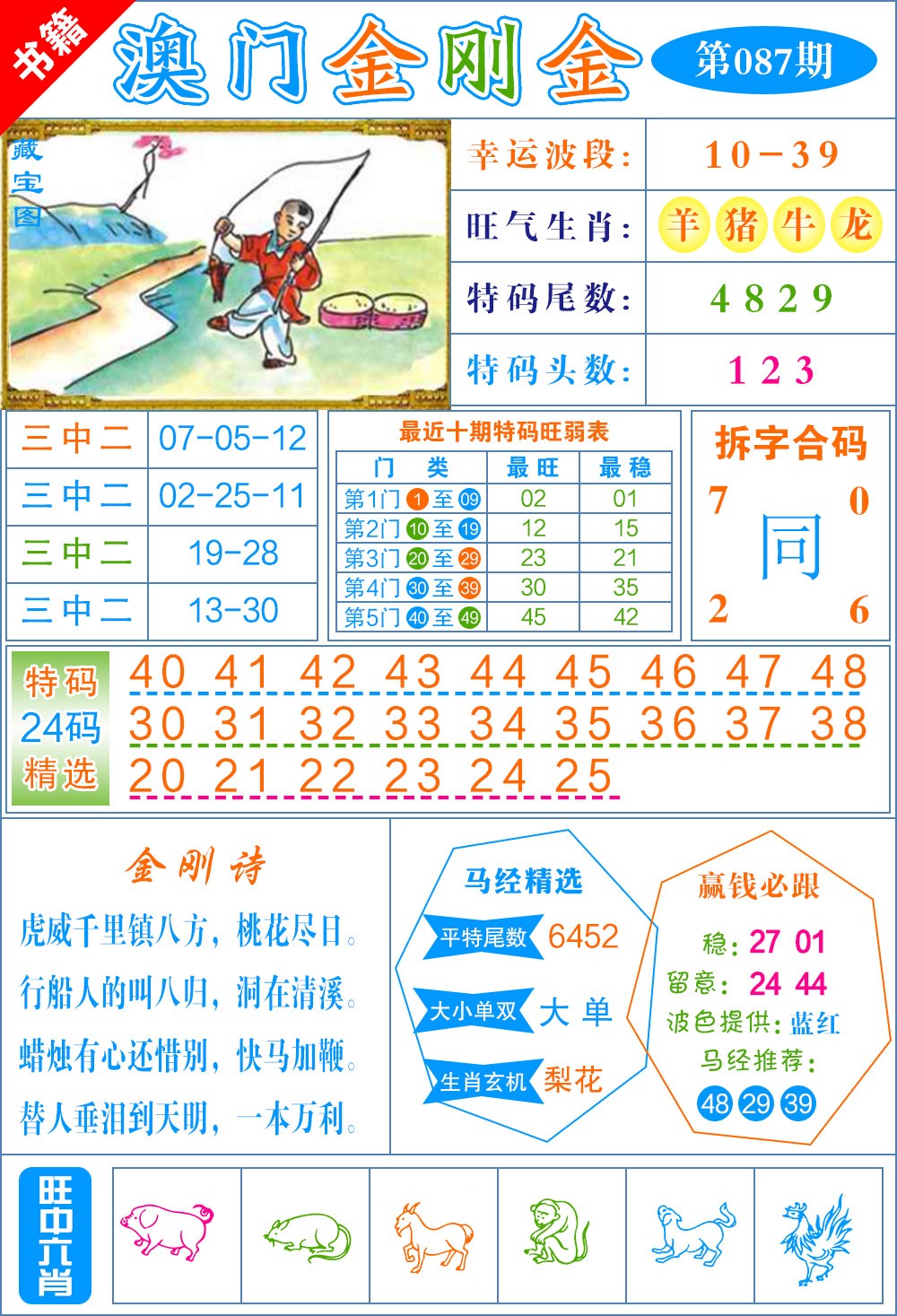 087期澳门金刚金[图]