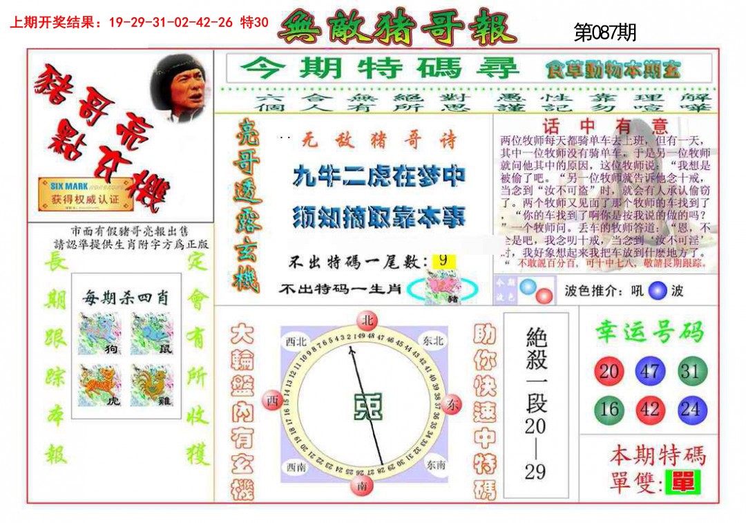 087期无敌猪哥[图]