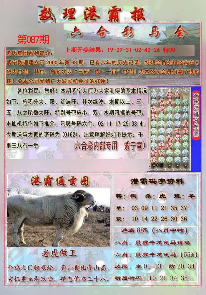 087期港霸报[图]