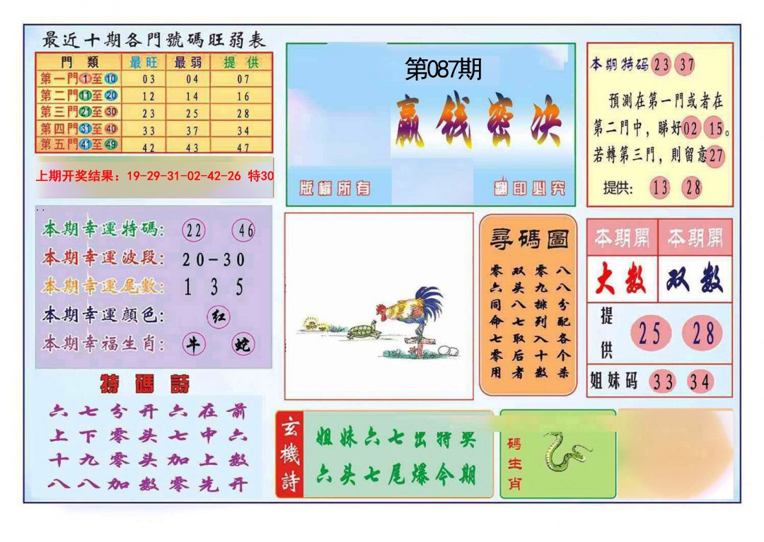 087期九龍赢钱密决(推荐)[图]